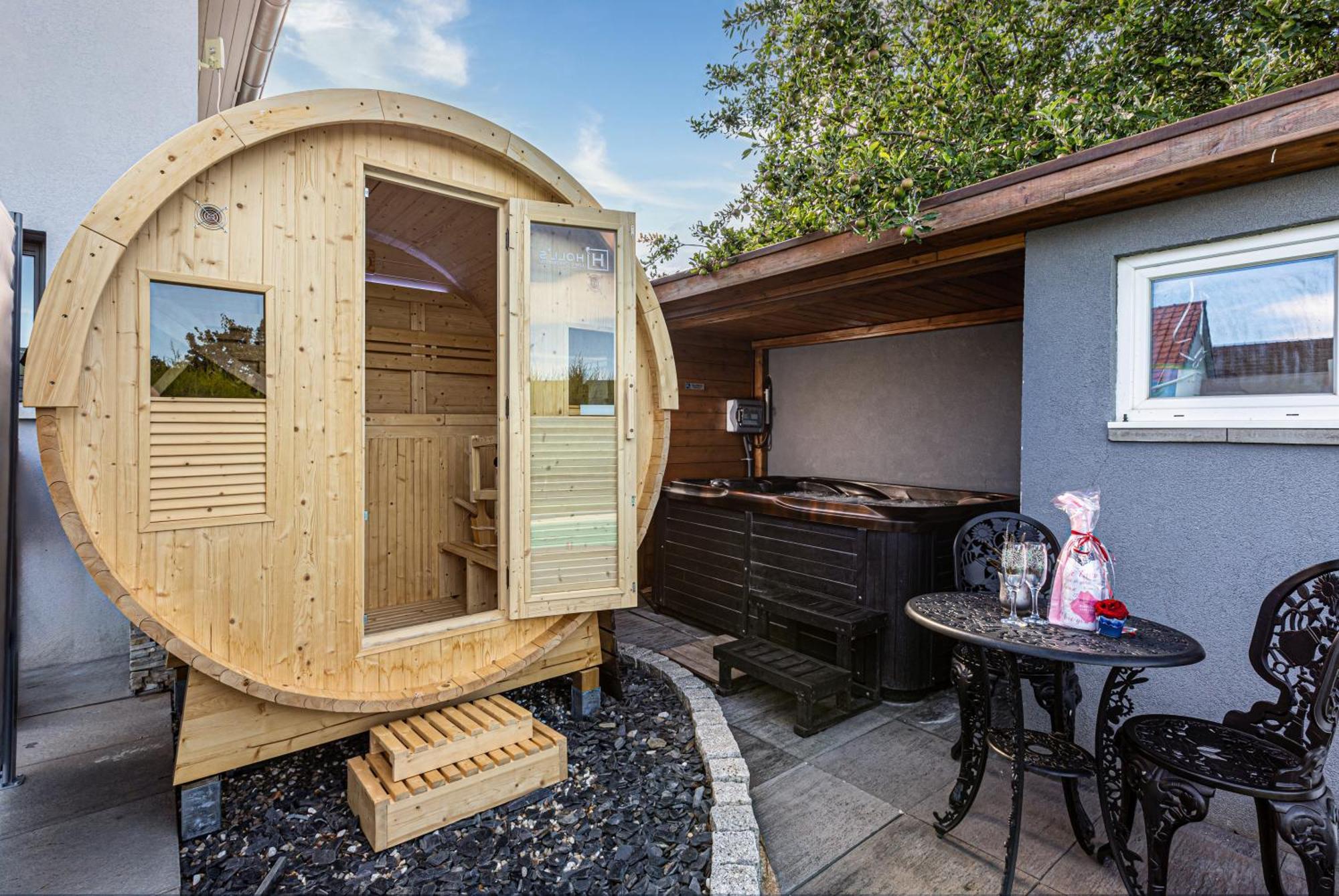 Gites Spa Strasbourg - Studio Romantique, Jacuzzi, Sauna, Terrasse Privee Furdenheim Exterior foto